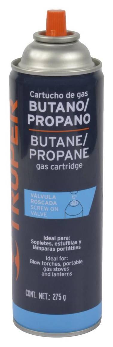 Truper · Cartucho de gas butano/propano (275 g)