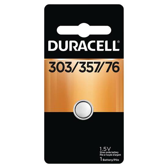Duracell Battery Silver Oxide 303/357/76