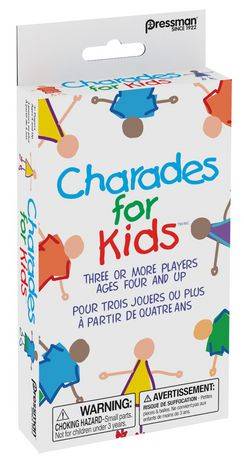 Pressman Charades For Kids Family Game