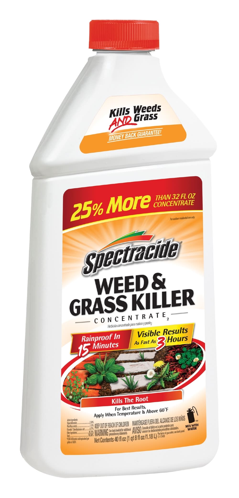 Spectracide 25 More Bonus 40.0 -oz Concentrate Weed and Grass Killer
