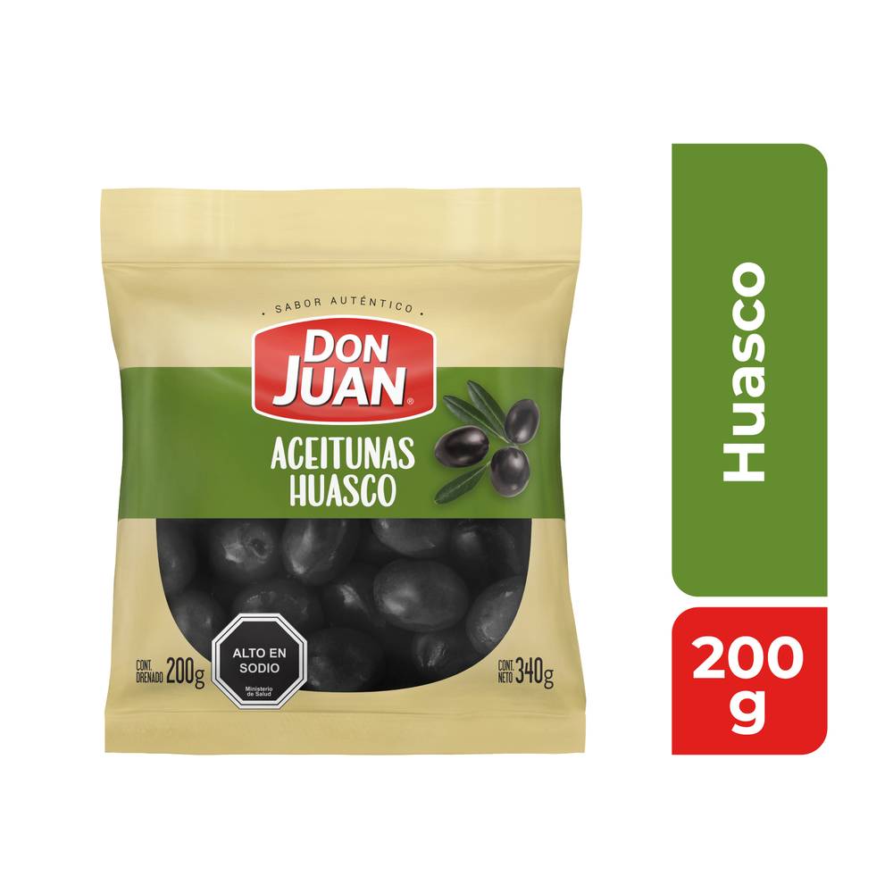 Don juan aceituna huasco (340 g)