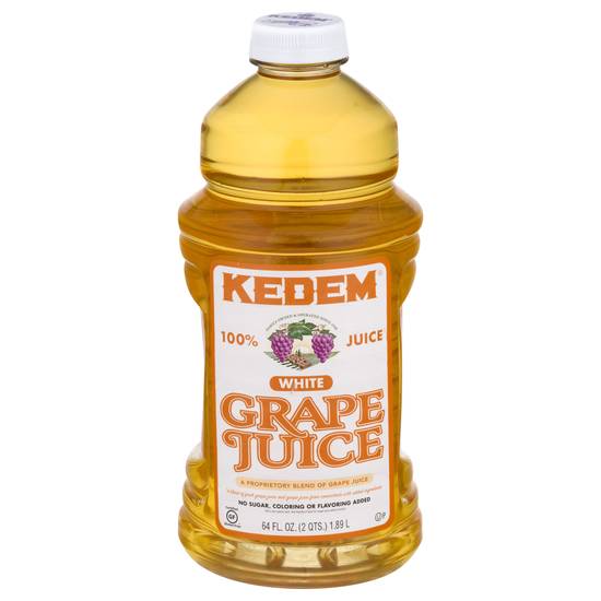 Kedem 100% White Grape Juice (64 fl oz)