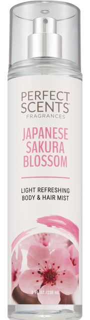 Perfect Scents Hair and Body Mist Japanese Sakura Blossom (8 fl oz)