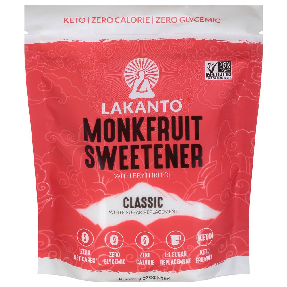 Lakanto Classic Monkfruit Sweetener (8.29 oz)