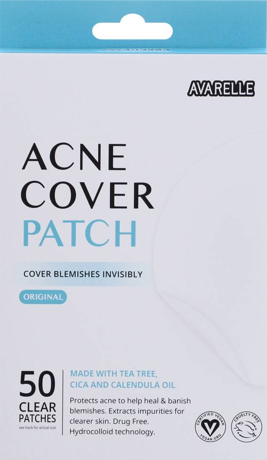 Avarelle Original Acne Cover Clear Patches (50 ct)