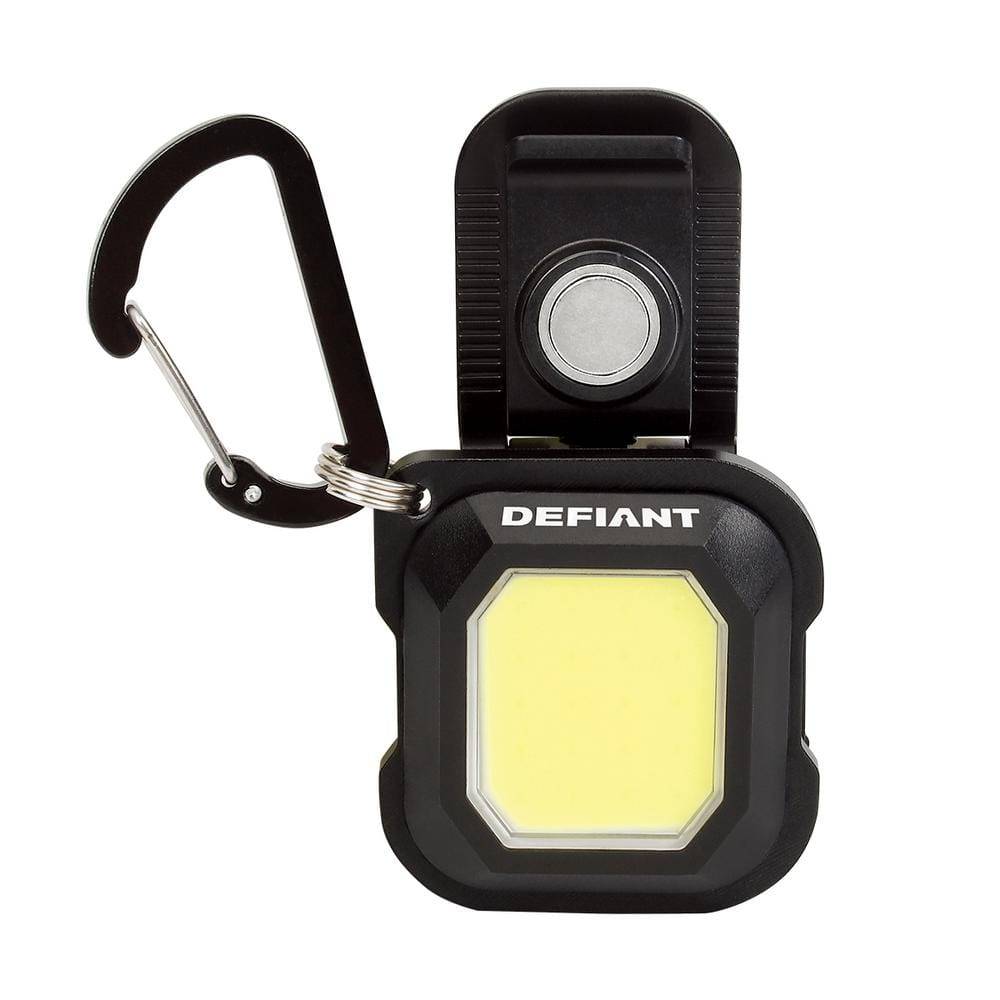 Defiant 200-Lumens Mini Rechargeable Multi-Use Utility Light