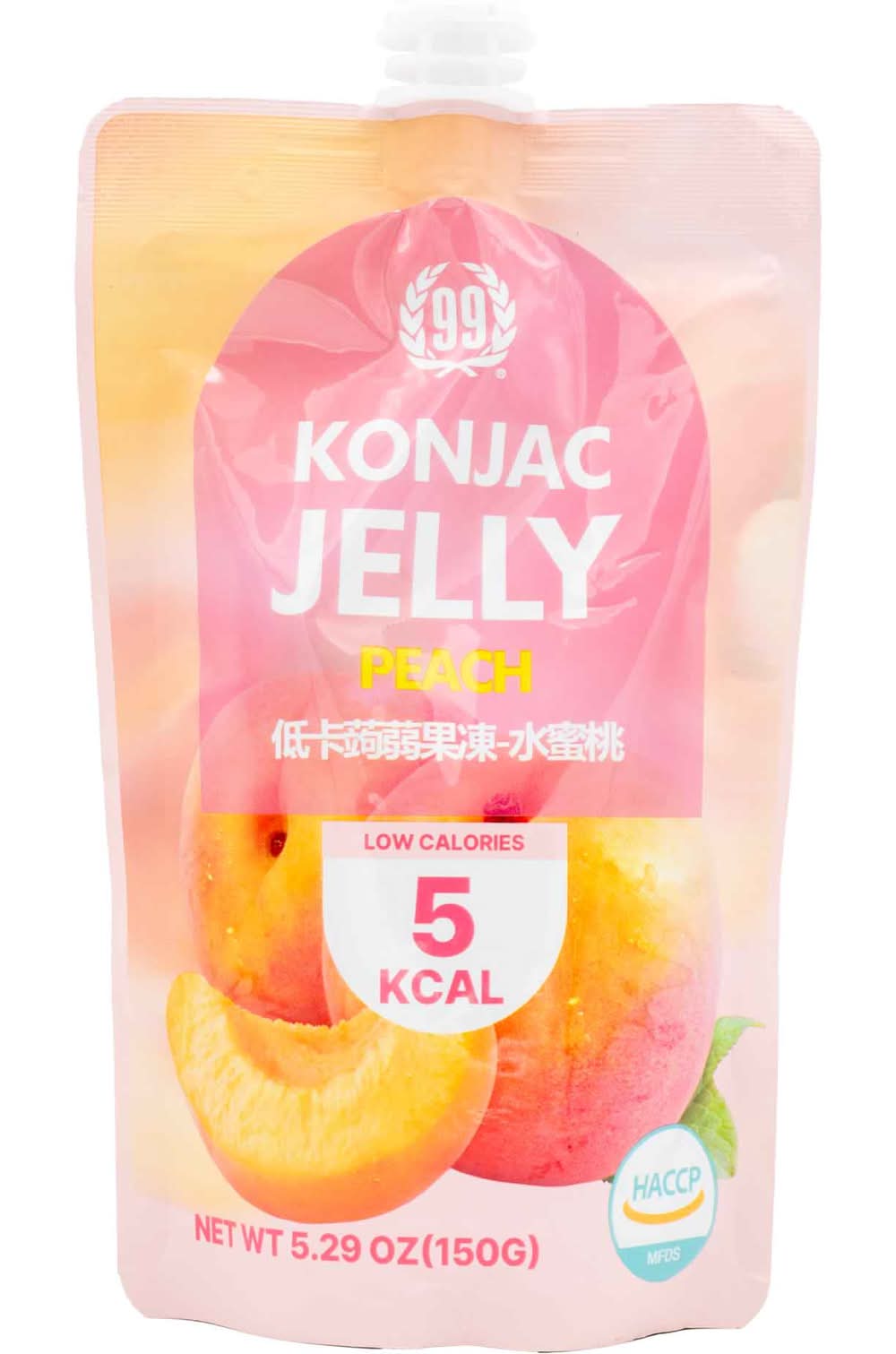 99 Ranch Konjac Jelly, Peach (5.29 oz) | Postmates
