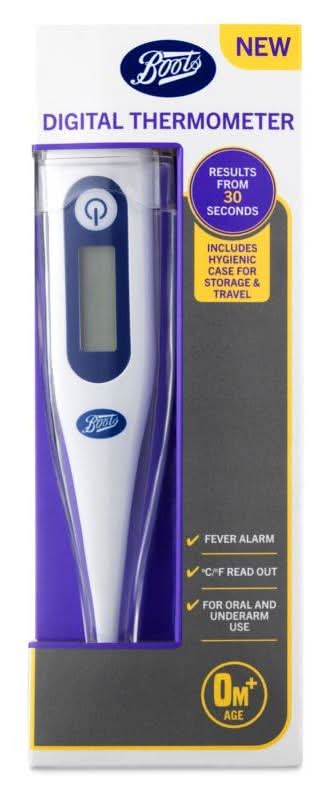 Boots Digital Thermometer Ages 0+ Months