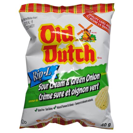 Old Dutch Old Dutch Sour Cream & Onion Chips (40G)