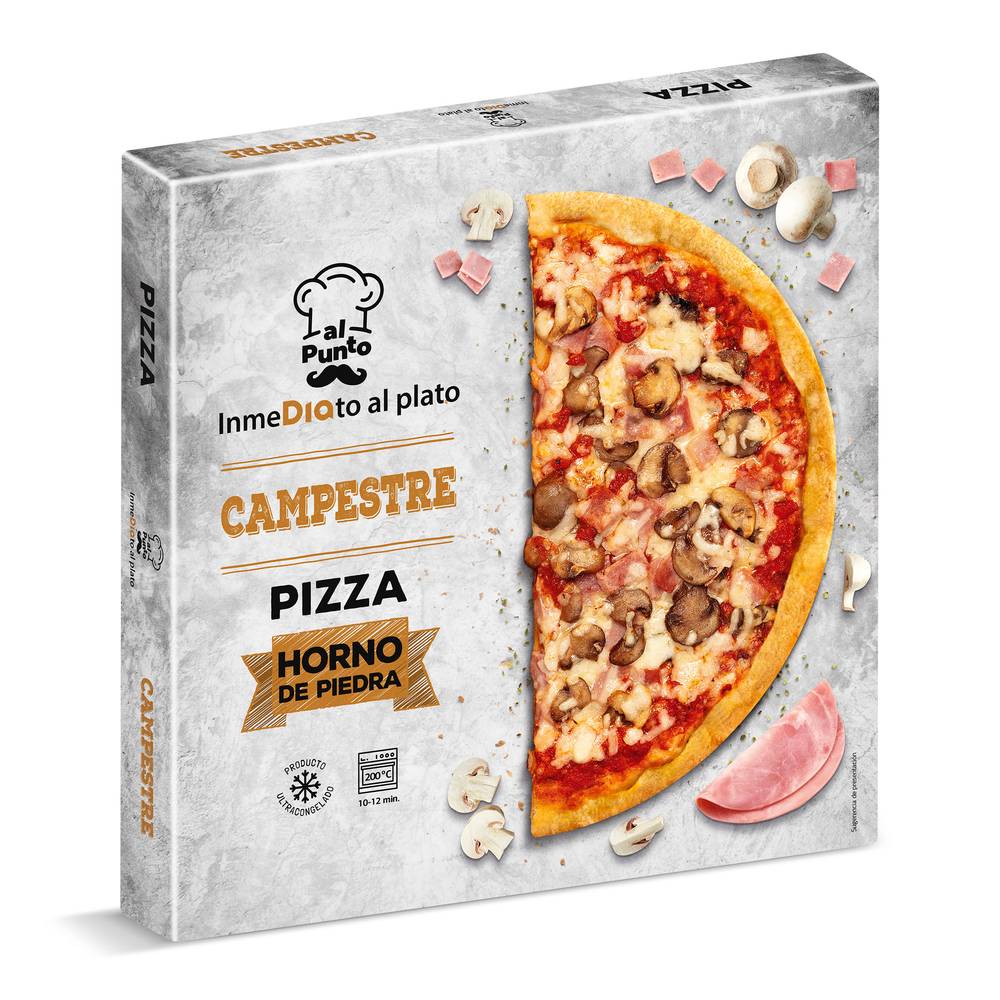 Pizza Campestre Al Punto Dia Caja 400 G