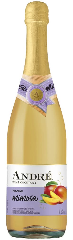 André Cocktails Mango Mimosa Sparkling Wine (750 ml)