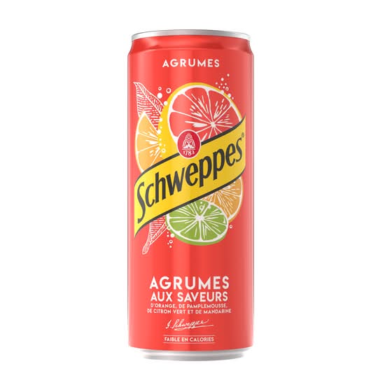 Schweppes agrume 33cl