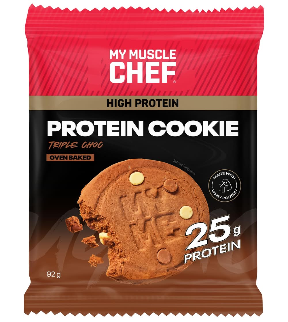My Muscle Chef Protein Cookie Triple Choc (92g)