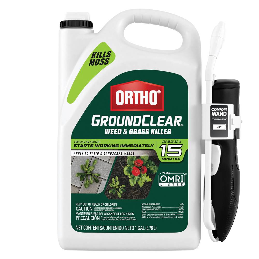 ORTHO GroundClear 1-Gallon Sprayer Wand Weed and Grass Killer | 4613264