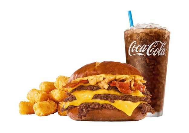Pretzel Bacon Triple SONIC Smasher™ Combo