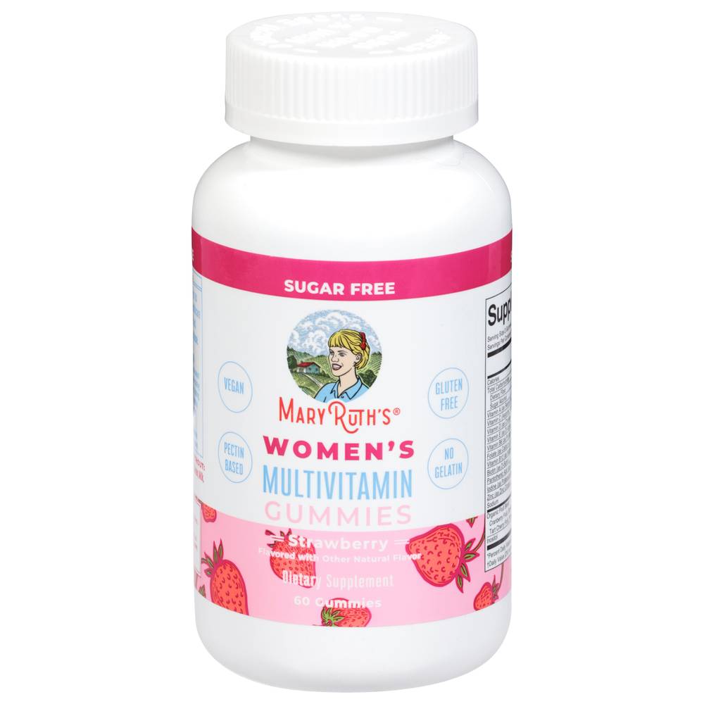 Maryruth's Women's Strawberry Multivitamin Gummies