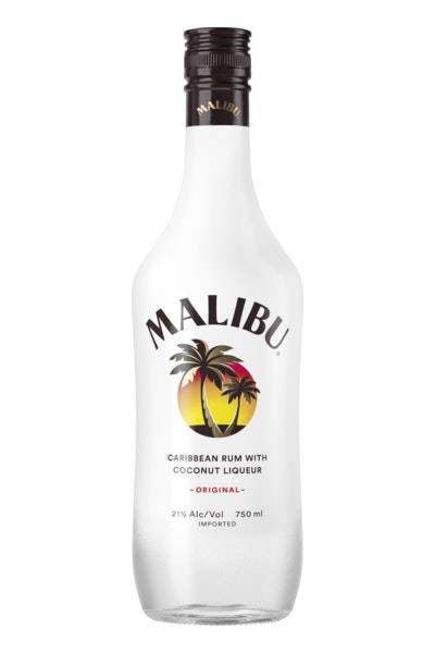 Malibu Original Caribbean Rum (750ml plastic bottle)