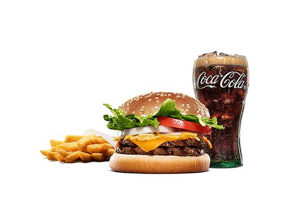 ダブルクアトロチーズ ワッパーJr.セット / Double Quattro Cheese  Whopper Jr. Set