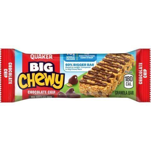 Quaker Big Chewy Chocolate Chip Granola Bar 1.48oz