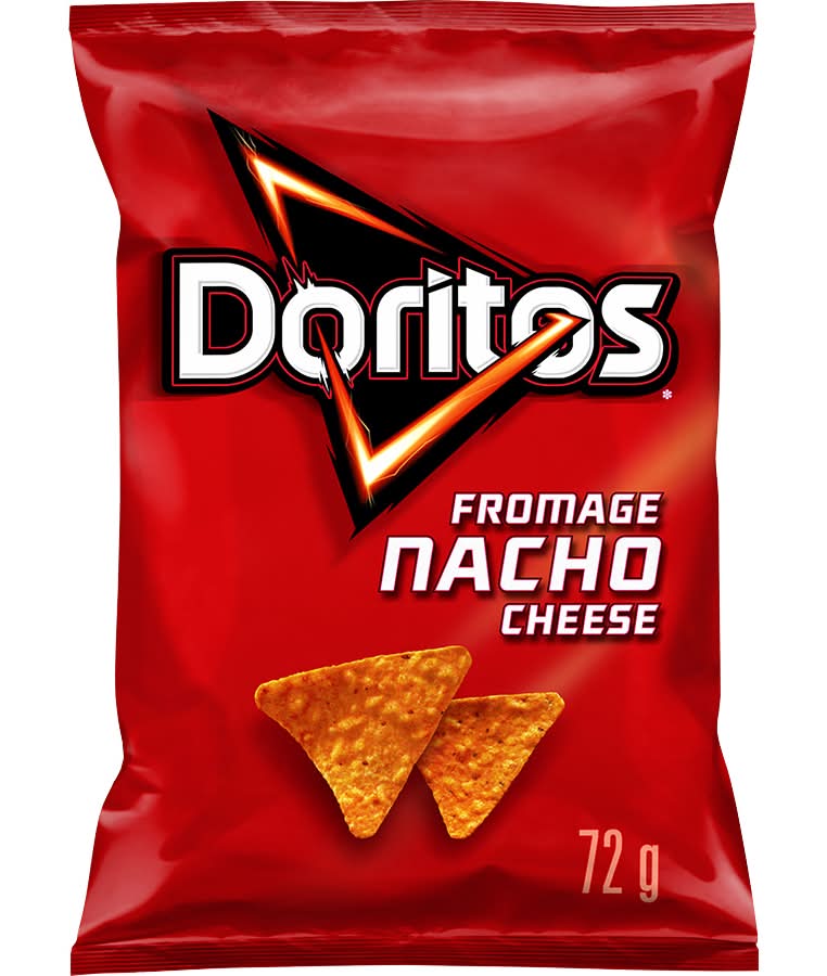 Doritos Tortilla Chips, Nacho Cheese (72 g)