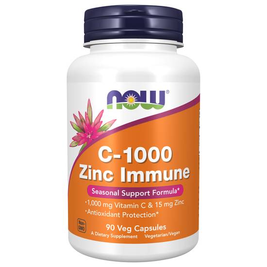 Now Foods C-1000 & Zinc Immune (90ct)