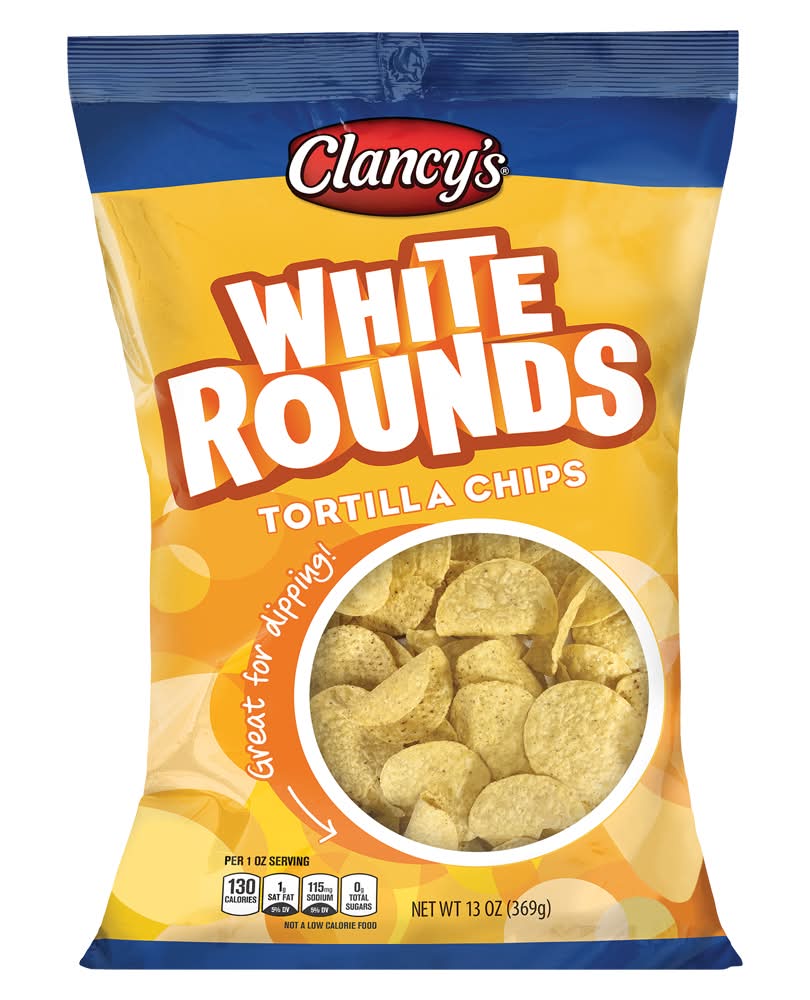 Clancy's White Rounds Tortilla Chips (13 oz)