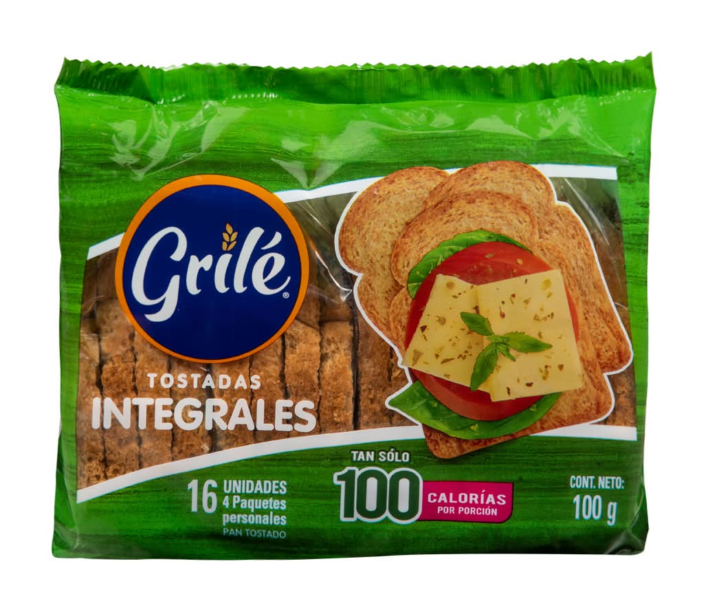 Grile tostada integral 100gr