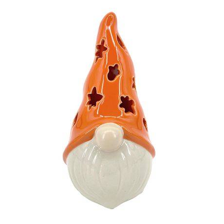 Orange Gnome Decor