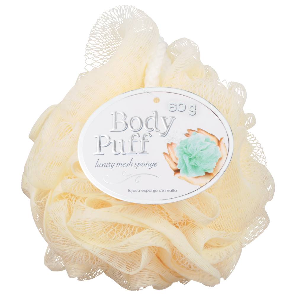 On the Go! Body Puff Luxury Mesh Sponge