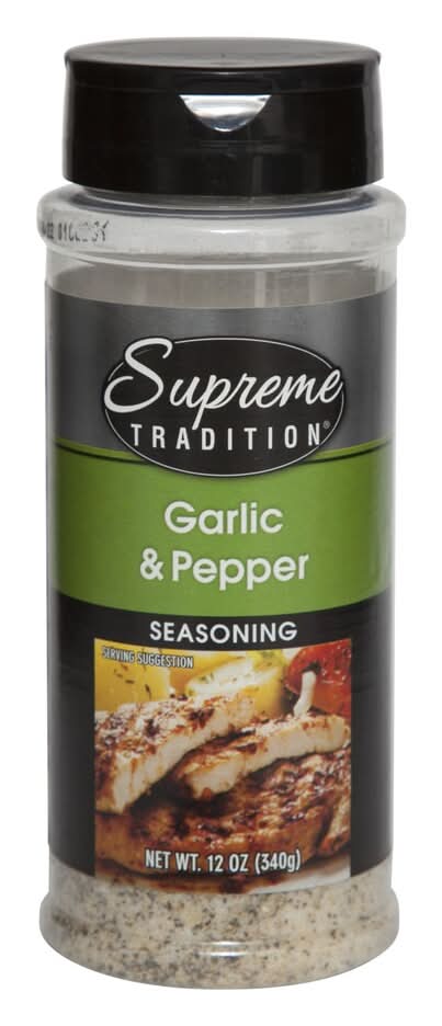 Supreme Tradition Garlic and Pepper Seasoning (12 oz)