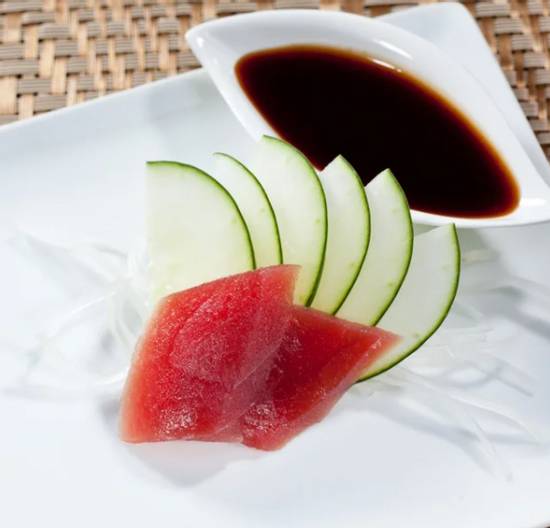 Tuna and Salmon Sashimi Appetizer