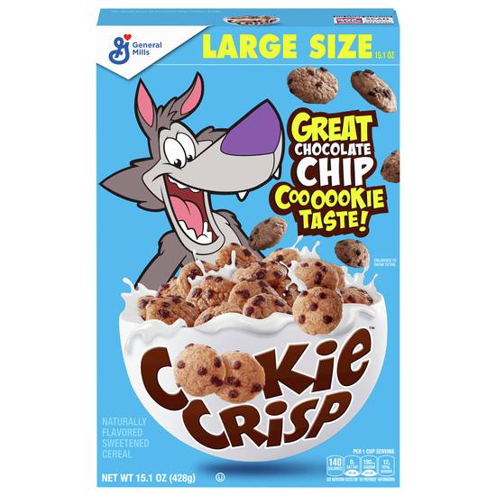 Cookie Crisp Large Size Chocolate Chip Cereal