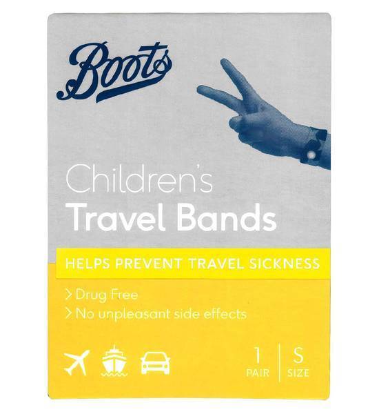 Boots Children's Travel Bands- 1 Pair (2-12 Years)