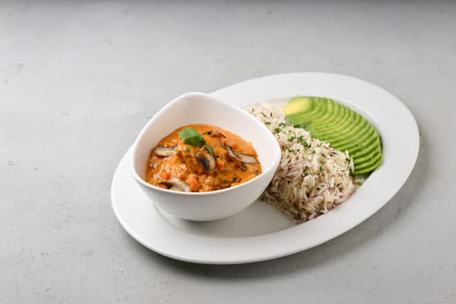 Chicken & Mushroom Medley Curry