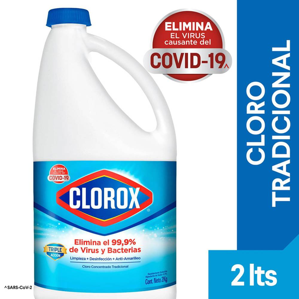 Clorox cloro tradicional (2 l)