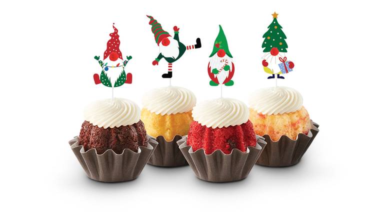 Holiday Gnomes Bundtinis® - Signature Assortment and Toppers