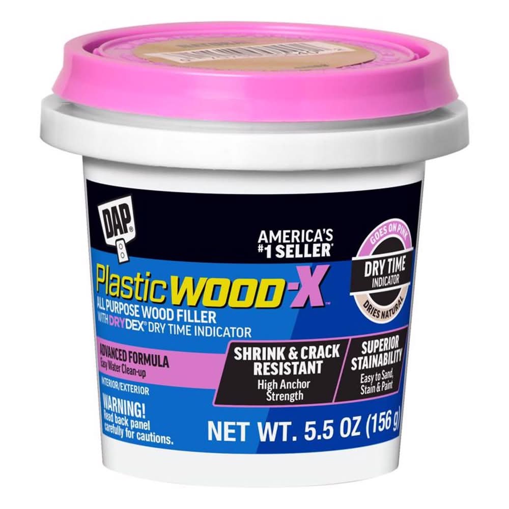 Dap Plastic Wood-X Natural Wood Filler 5.5 Oz