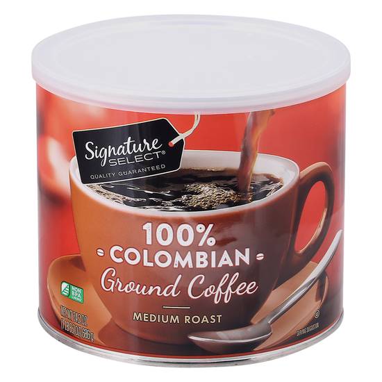 Signature Select Colombian Medium Roast Ground Coffee (24.2 oz)
