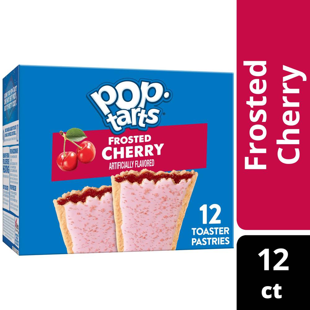 Pop-Tarts Toaster Pastries (frosted cherry) (12 ct,1.69 oz)