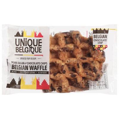 Unique Belgique Waffle Belgian Chocolate Chip - 3.2 Oz