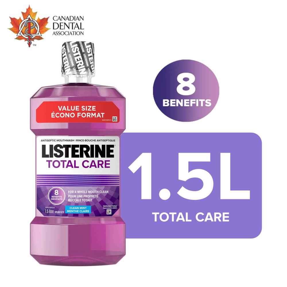 Listerine Total Care Mouthwash (1.5 L)