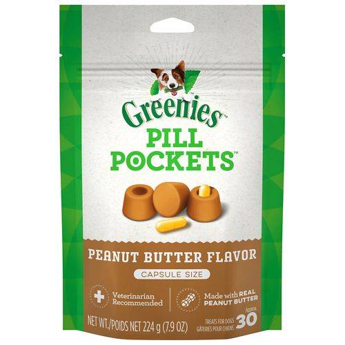 Greenies Pill Pockets Peanut Butter - 7.9 oz