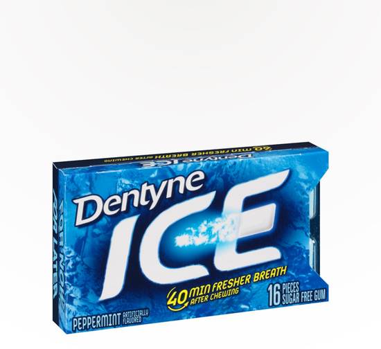Dentyne ice pepermint sugar free 16 pieces