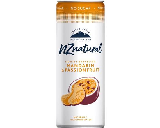 NZ Natural Sparkling Mandarin Passionfruit