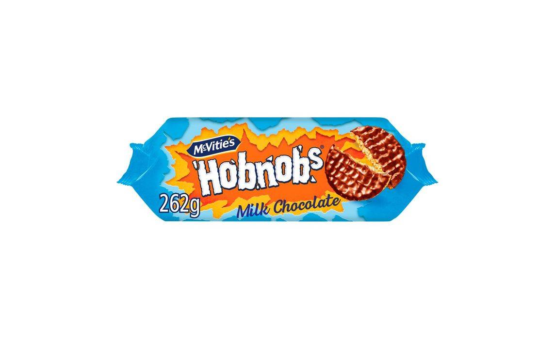 McVities's Hobnobs Milk Chocolate Biscuits 262g (379113)