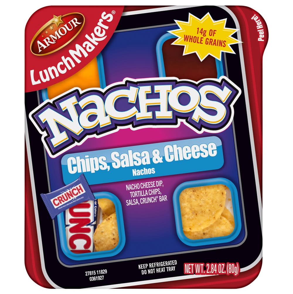 LunchMakers Chips, Salsa & Cheese With Nerds Nachos (2.9 oz)