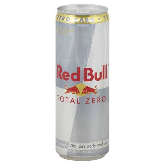 Order Red Bull Energy Drink Total Zero (12 pz) food online from Rite Aid store, Shawnee on bringmethat.com