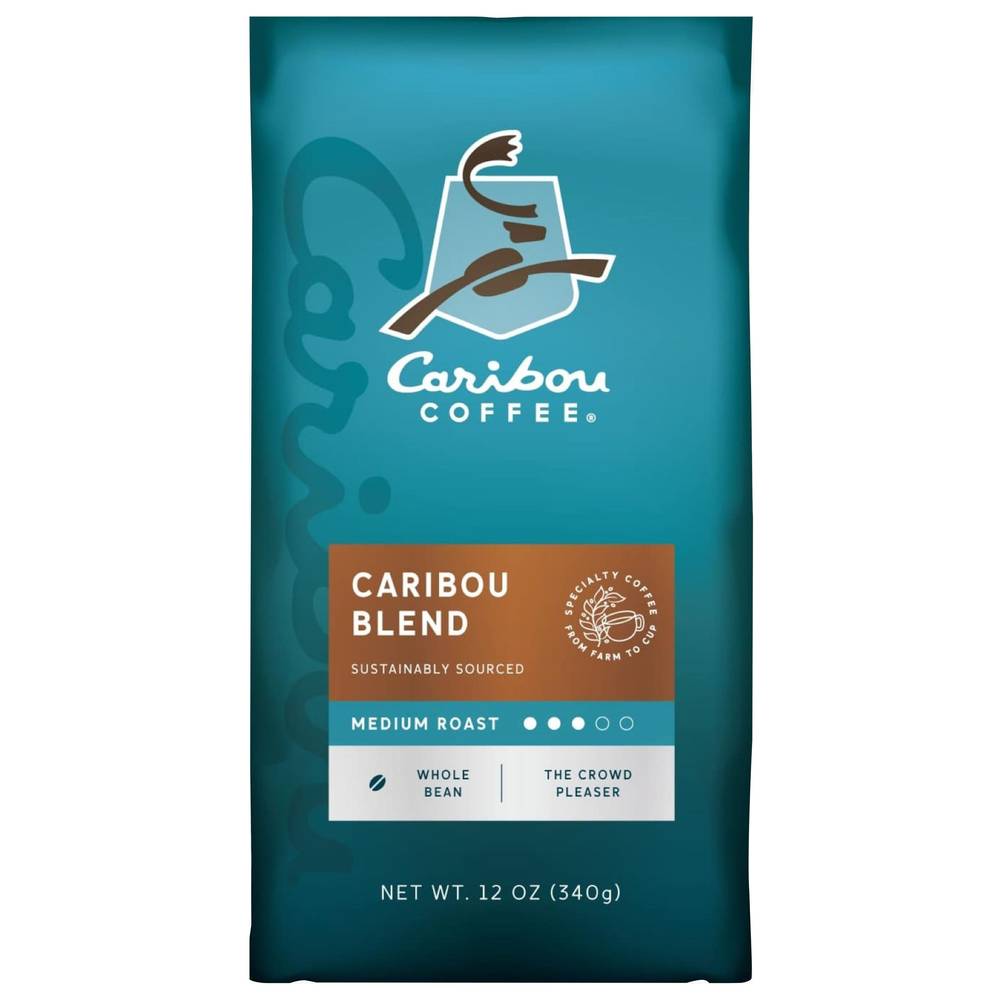 Caribou Coffee Caribou Blend Whole Bean Coffee (12 oz)