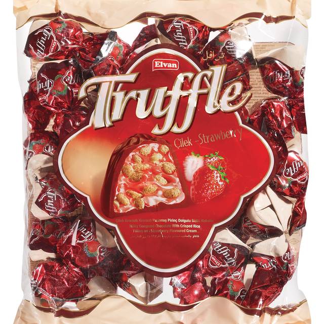 Elvan Truffle StrawberryCrm&CrispedRice MilkChocolateCoating