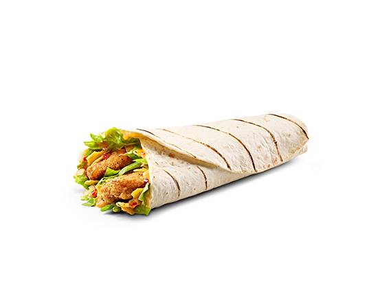 Nacho Chilli Cheese Crispy Chicken Wrap (NEW!) Meal